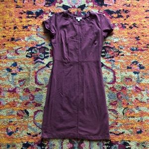 Raspberry bodycon dress